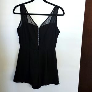 Black romper , small , New never used